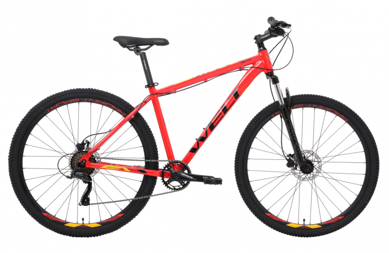  Фото №1 - 29" Велосипед Welt Ridge 1.0 HD, рама алюминий 18, Carrot Red, 2024